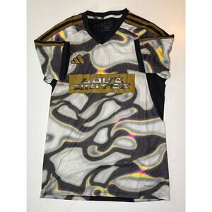 Adidas Tiro LOVE UNITES Soccer Jersey Black Gold Camo Size 2XL Men's